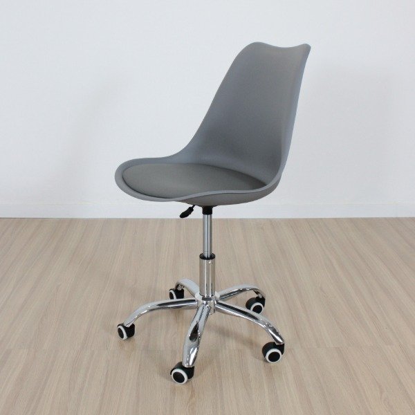 Producto - SILLA GIRATORIA REGULABLE GRIS