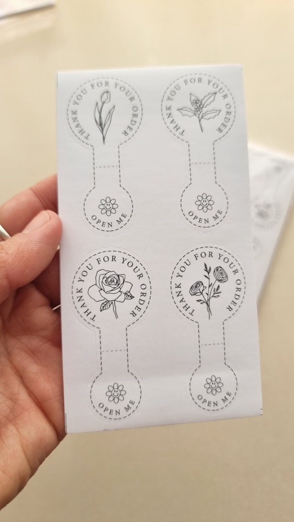 Producto - Stickers para empaquetar 2