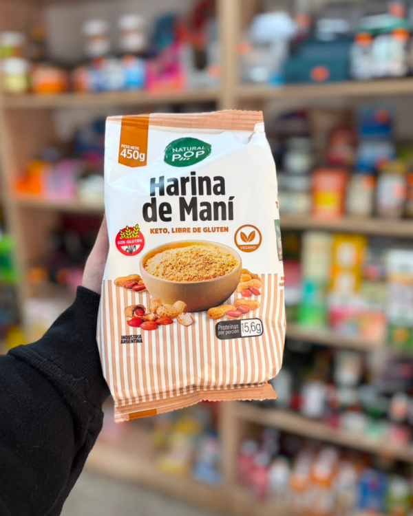 Producto - Harina de mani sin gluten "Natural Pop"