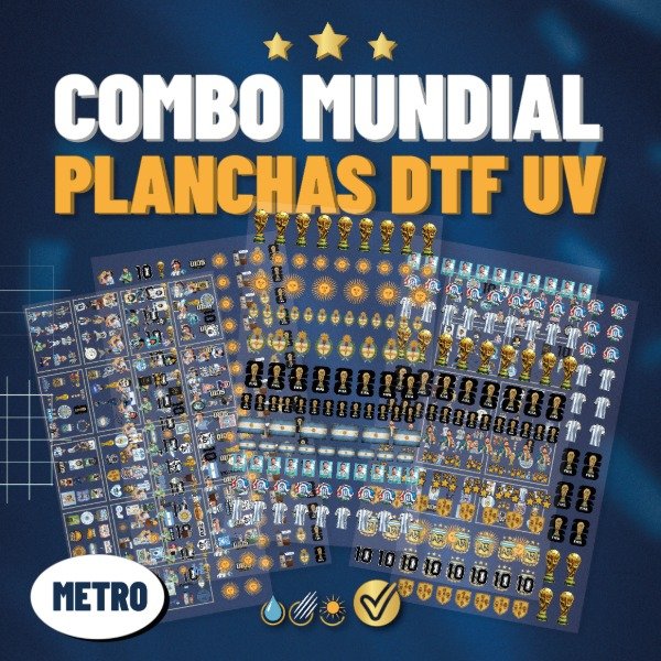 Producto - Planchas dtf uv, mundialista
