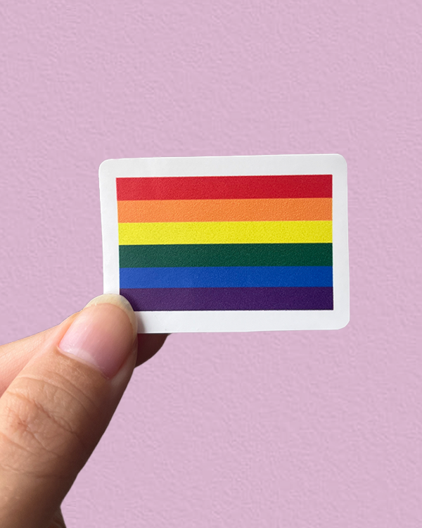 Producto - BANDERA LGBTQI+ - Sticker individual Pride
