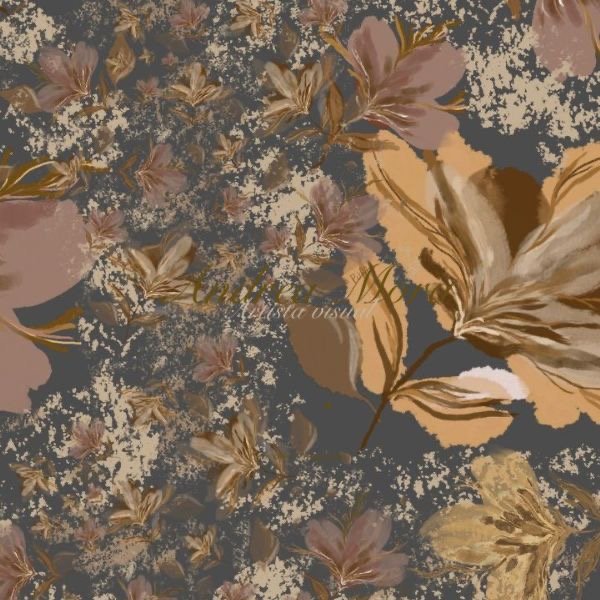 Producto - Estampa Patagonia Jardin Azul