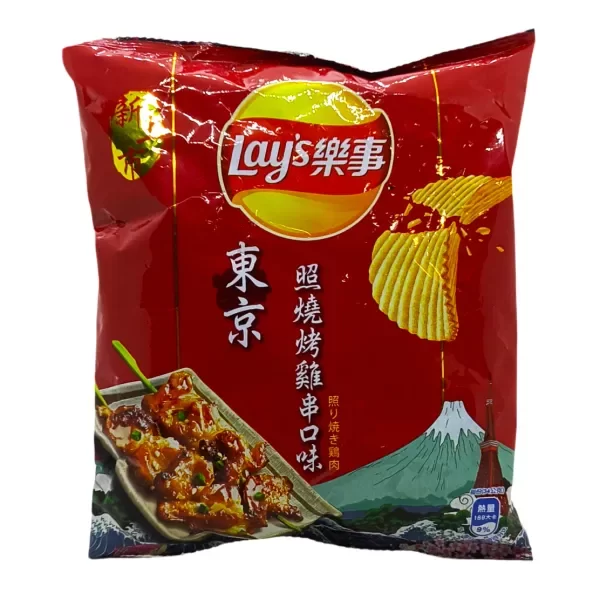 Producto - Papas Lays sabor pollo teriyaki estilo japonés (34 gr)