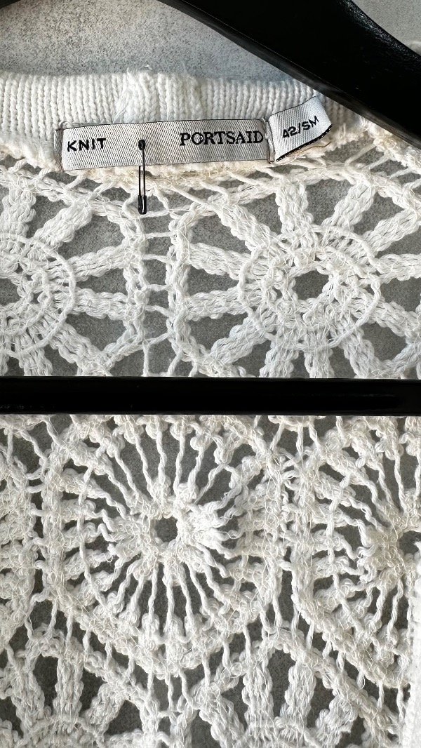 Producto - Kimono tejido crochet Portsaid - 1