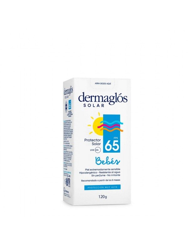 Producto - PROTECTOR SOLAR DERMAGLOS BEBES F65 X120
