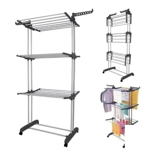 Producto - Tender Vertical de 3 Niveles con Ruedas