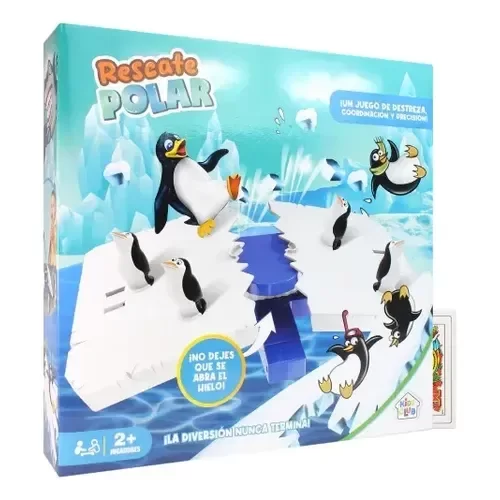 Producto - RESCATE POLAR JUEGO DE MESA DE BALANCE PINGUINOS KIDS CLUB