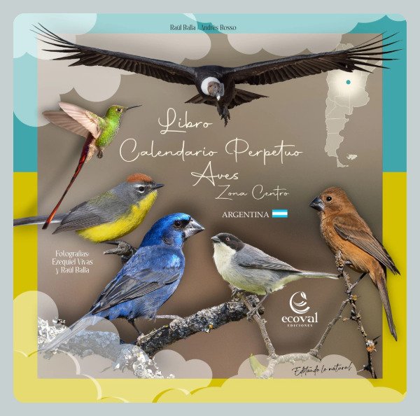 Producto - Libro Calendario Perpetuo: Aves Zona Centro - Argentina