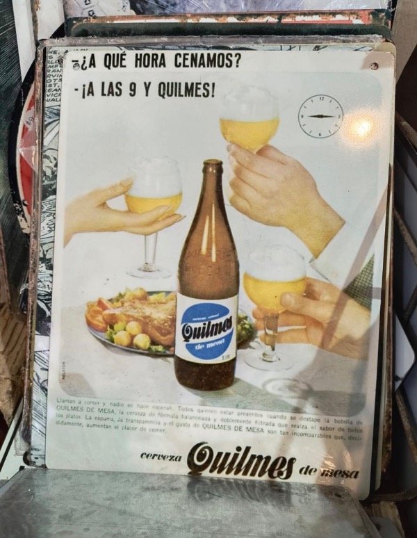 Producto - Chapa Cerveza Quilmes