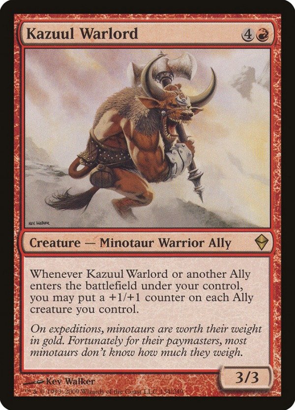 Producto - Kazuul Warlord #134  Zendikar