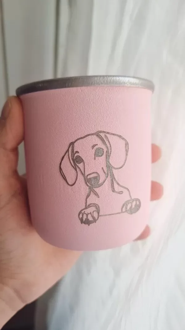 Producto - Mate salchi rosa