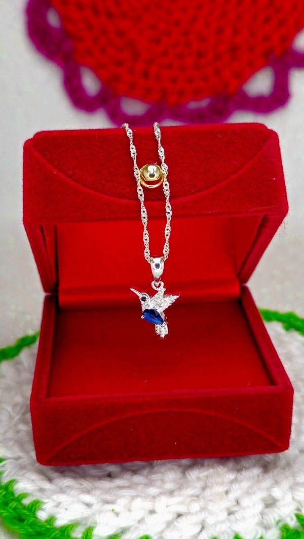 Producto - Cadena + dije colibrí