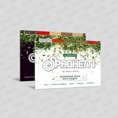 Producto - LE SSERAFIM 1ST SINGLE ALBUM SPAGHETTI (WEVERSE ALBUMS VER)