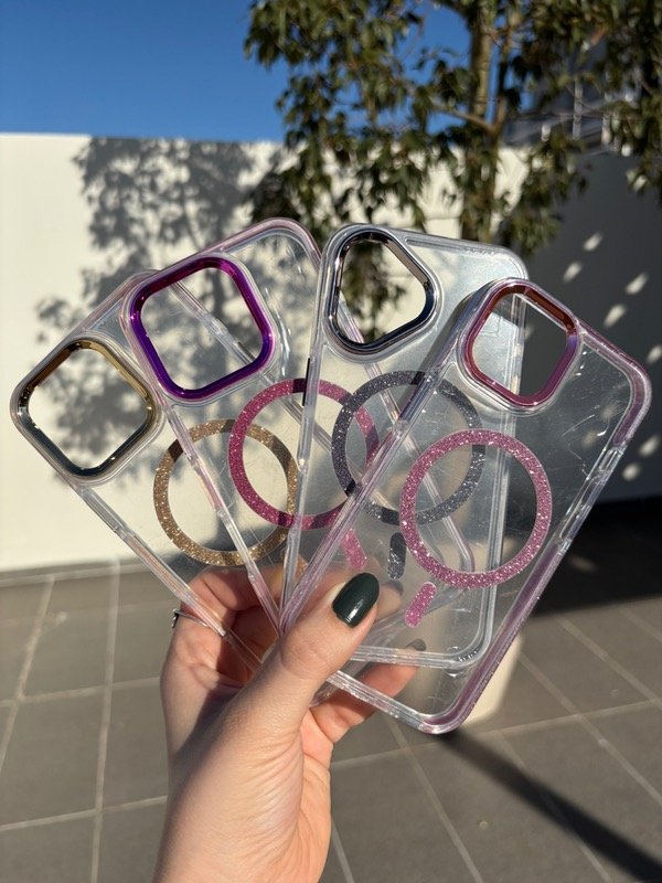 Producto - FUNDA MAGSAFE GLITTER IP 16 PRO MAX