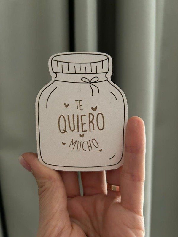 Producto - Imán Te Quiero Mucho