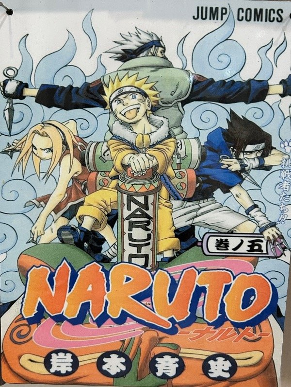Producto - Chapa Naruto Cómic