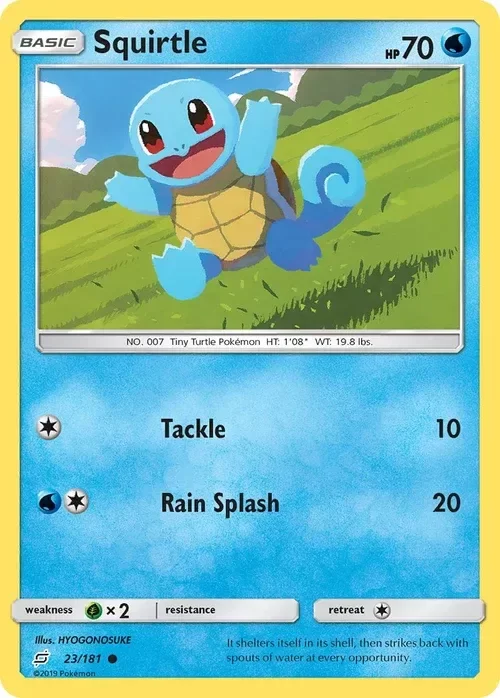 Producto - Squirtle - 23/181 - Team Up