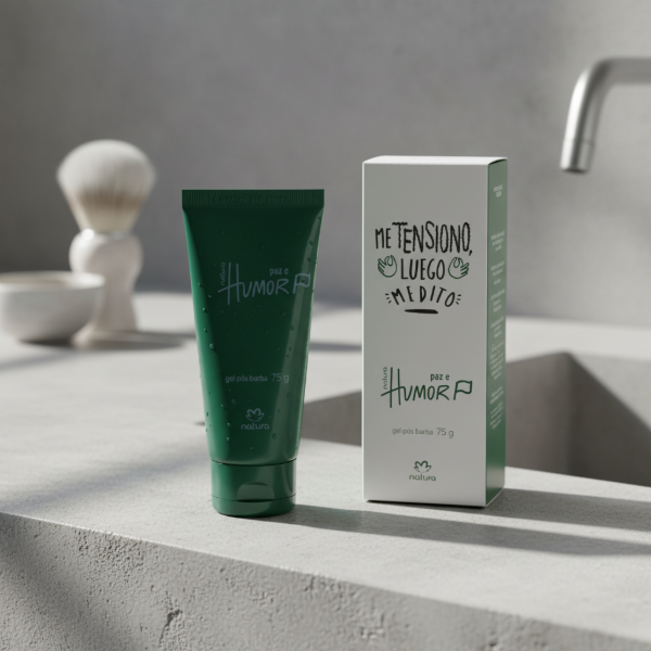 Producto - "Humor e Paz" Gel pós Barba Natura
