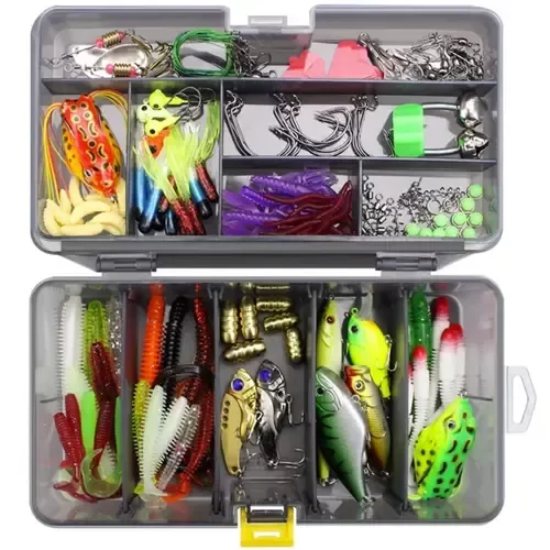 Producto - Kit Accesorios de Pesca 168 Piezas Caja