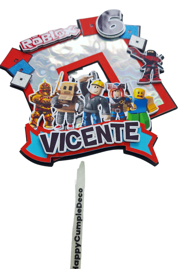 Producto - CAKE TOPPER 3D SUPER