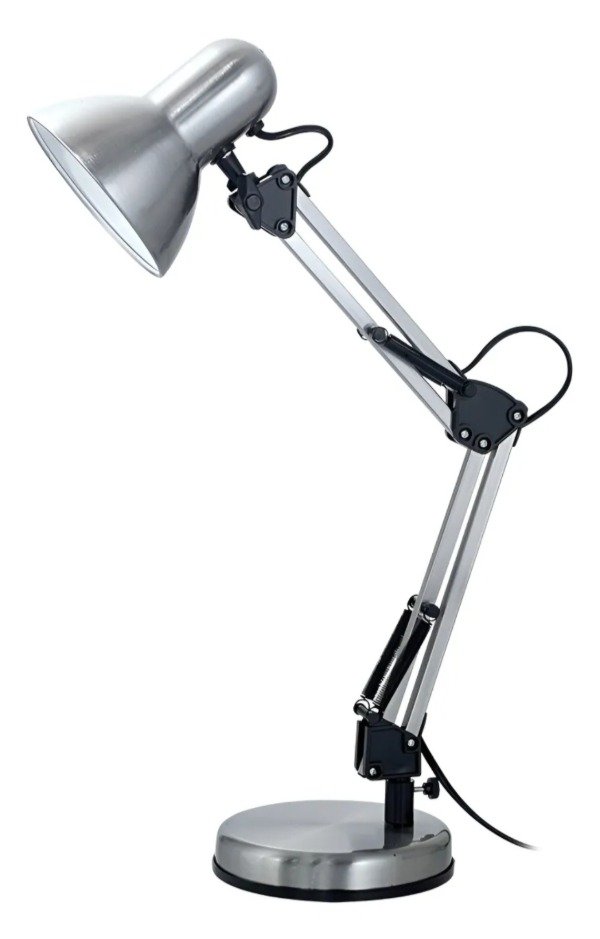 Producto - Lampara de escritorio plateada