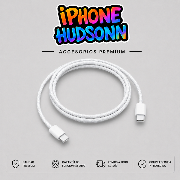Producto - Cable Apple Tipo C a tipo C (Mallado ) - 0