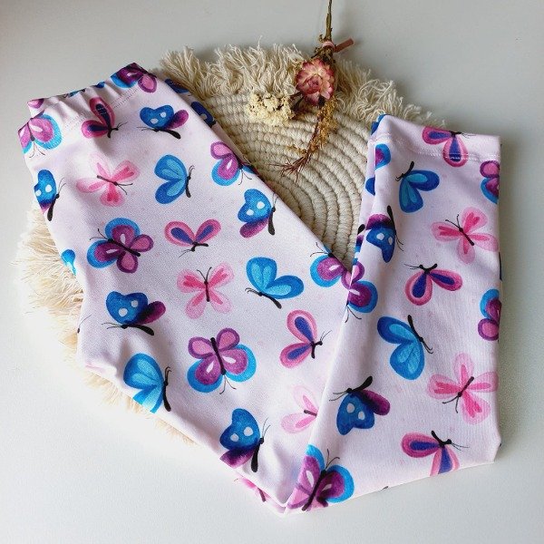 Producto - CALZA LYCRA - MARIPOSAS (VIOLETA)