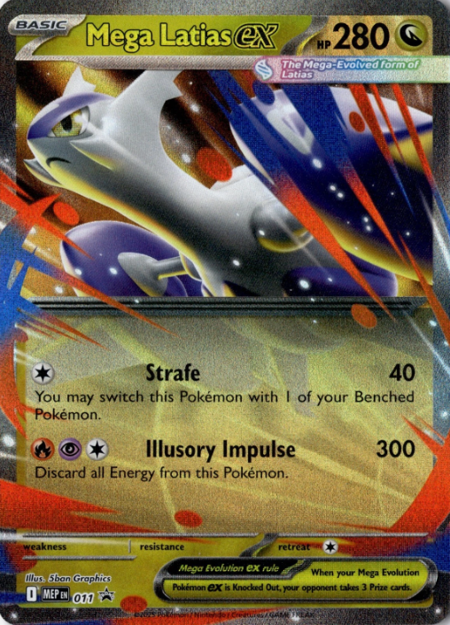 Producto - Mega Latias ex MEP011 - ME Black Star Promos