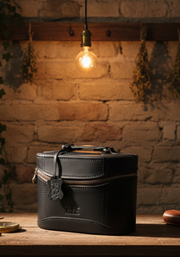 Producto - Necessaire rigido de cuero - 0