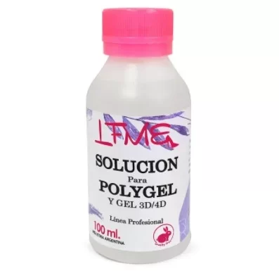 Producto - SOLUCION PARA POLYGEL 100ML FEM COLOR