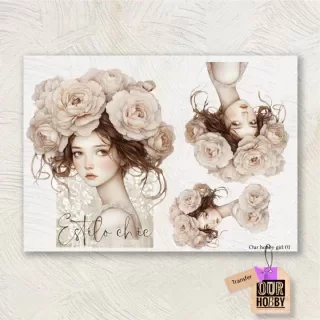 Producto - Transfolex color (plancha) GIRL001