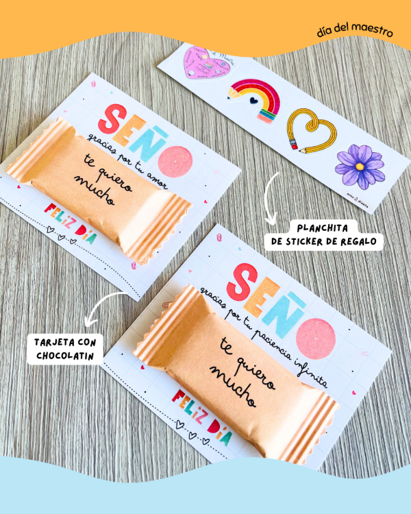 Producto - Tarjeta + golosina