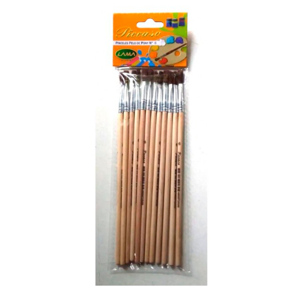 Producto - PINCEL PICCASO ACUA N6 x12