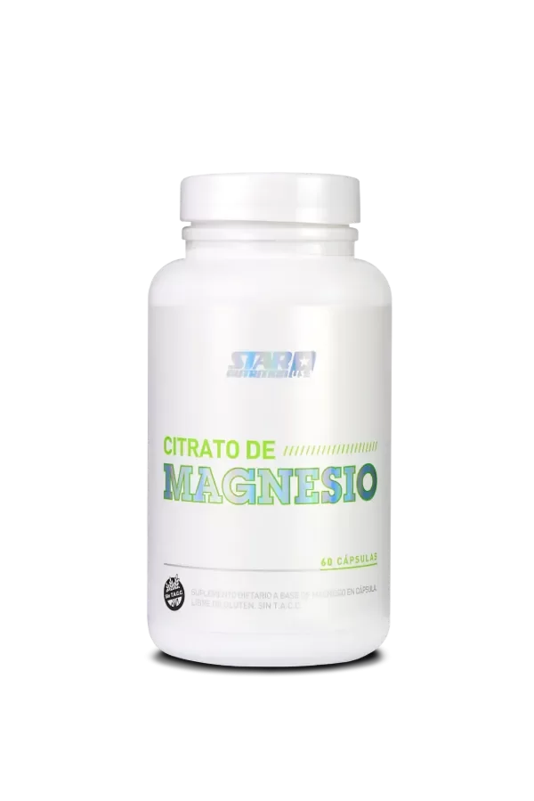 Producto - Citrato de Magnesio - 60 Cápsulas - Star Nutrition