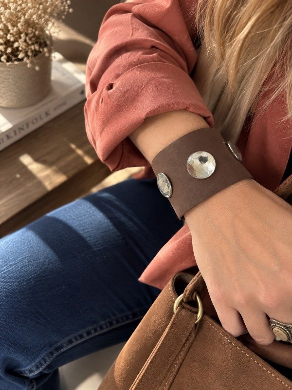 Producto - Pulsera ancha Chocolate - 0