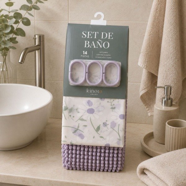 Producto - SET DE BAÑO DE 14 PIEZAS - 1