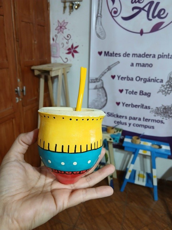 Producto - Mate de calabaza "TRIADA" - 2