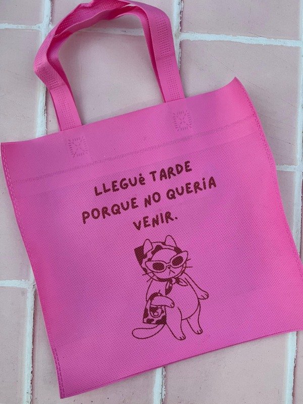 Producto - Bolsas Rosadas por 50 unidades + una plancha de sticker de regalo