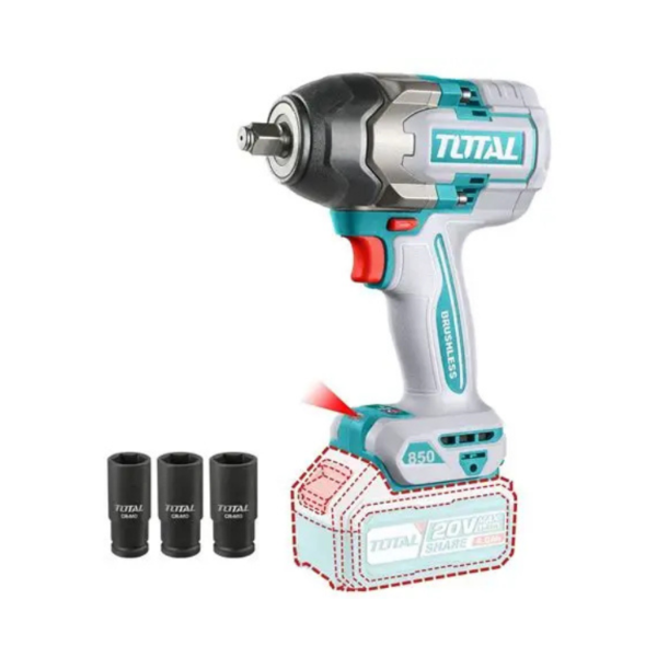 Producto - Lave de Impacto 20V BL 850Nm TOTAL
