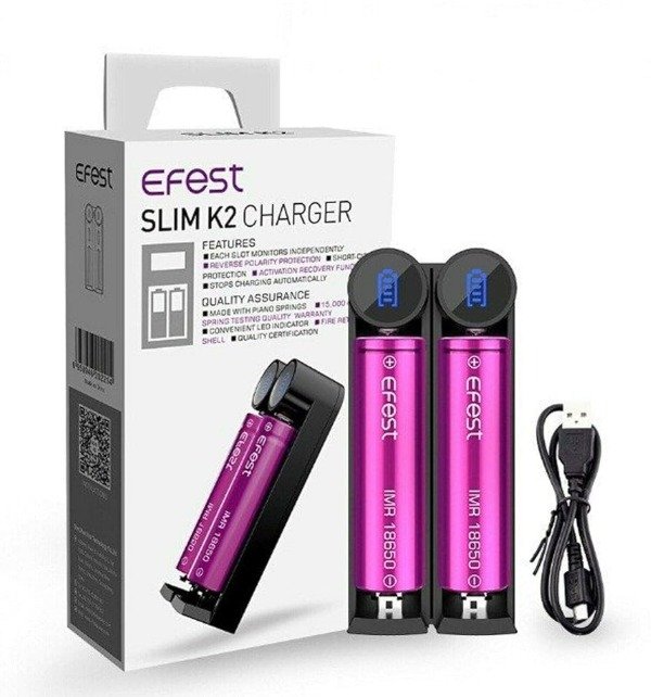 Producto - CARGADOR EFEST SLIM K2