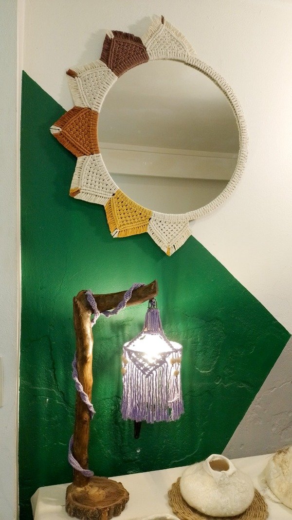 Producto - Espejo en macrame - 1