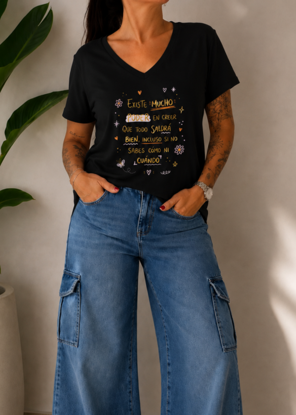 Producto - Remera de algodon negro (474)