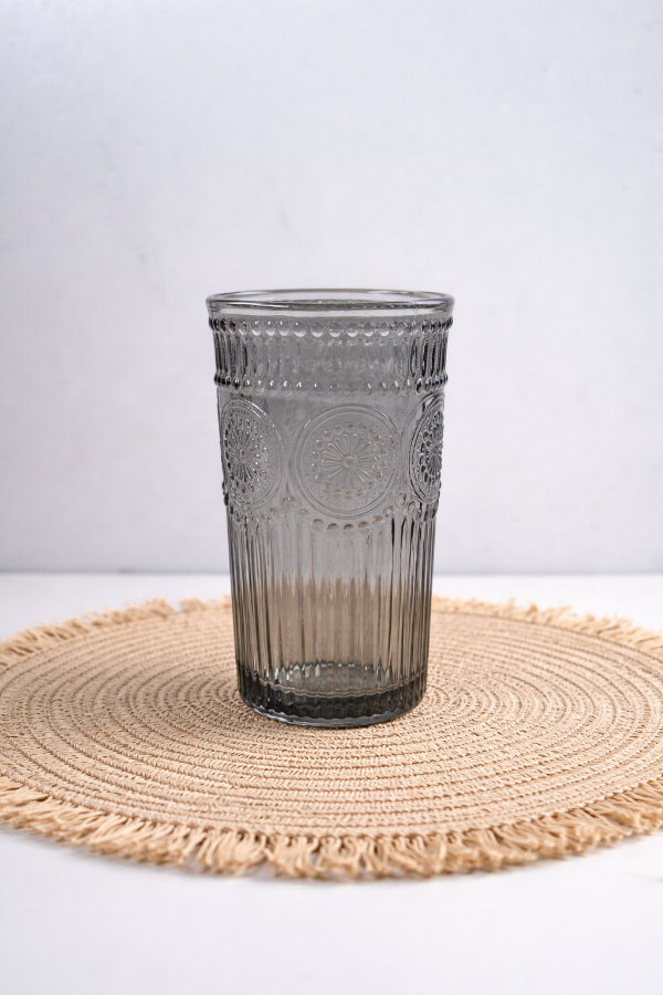 Producto - Vaso largo Labrado oscuro