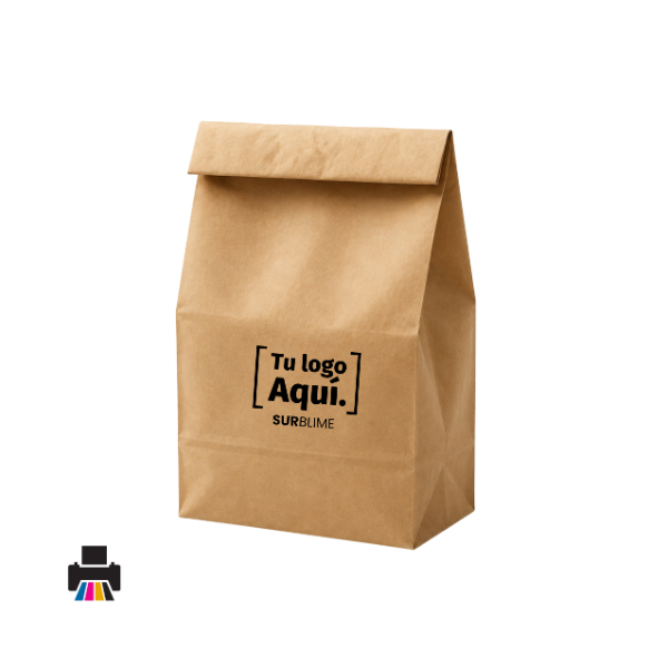Producto - BOLSA KRAFT DELIVERY 25X16X8