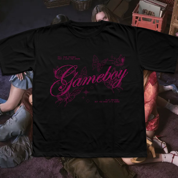 Producto - BABY TEE GAMEBOY - ROSA