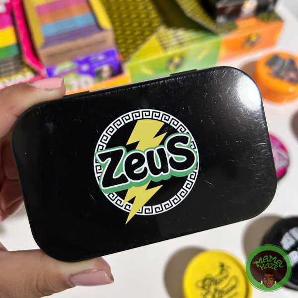 Producto - Lata/Contenedor Zeus Negra