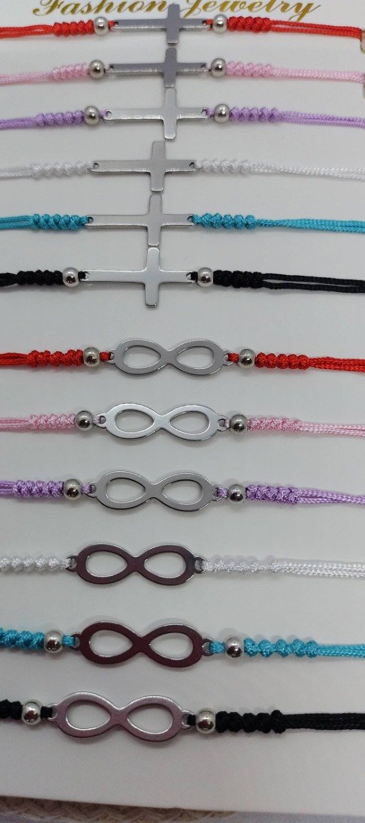 Producto - Pulsera del infinito  y de cruz