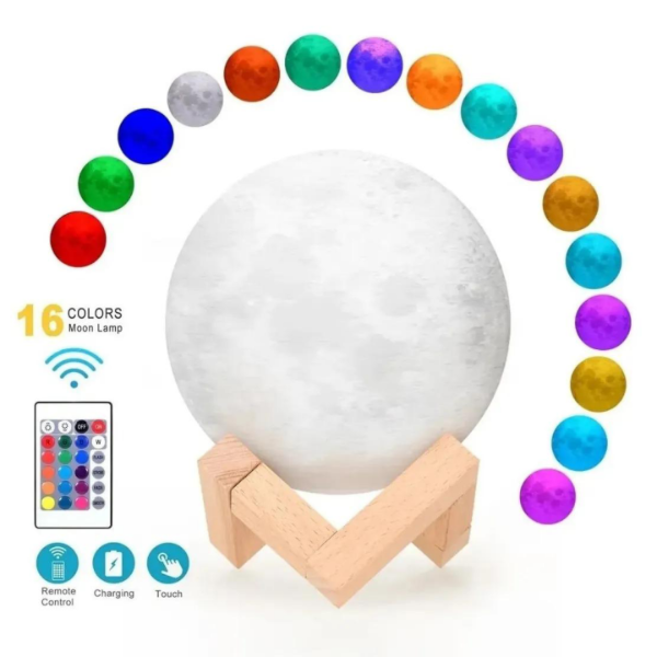 Producto - LAMPARA LUNA LLENA SUONO