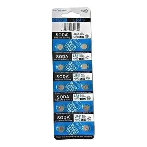 Producto - Pila AG3/LR41 cod58478