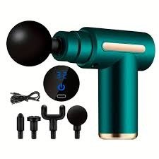 Producto - pistola masajeadora corporal recargable